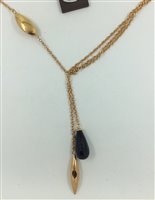 Collana Unoaerre Donna Collezione 9.0 in Oro rosa Onice 377FFH8630100 - 377FFH8630100